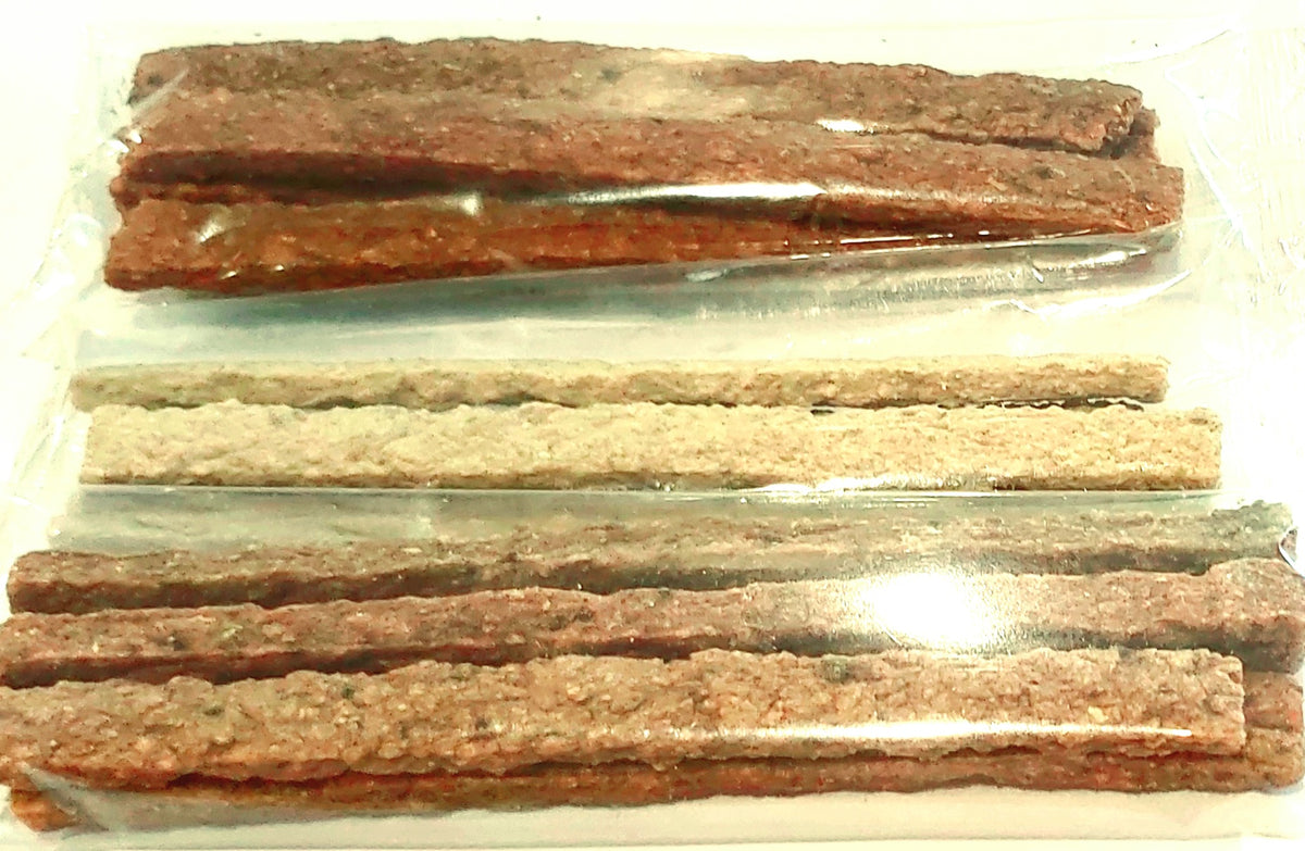 Kangaroo, Beef and chicken & peanut butter mini straps 90 packs of 4 f